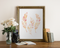 Watercolor Feathers in Peach Art Print - Hewitt Avenue