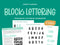 Block Lettering Guide