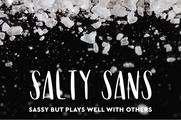 Salty Sans Handwritten Font - Hewitt Avenue