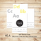 DIY Alphabet Book Baby Shower Activity Game, 4x6 - Hewitt Avenue