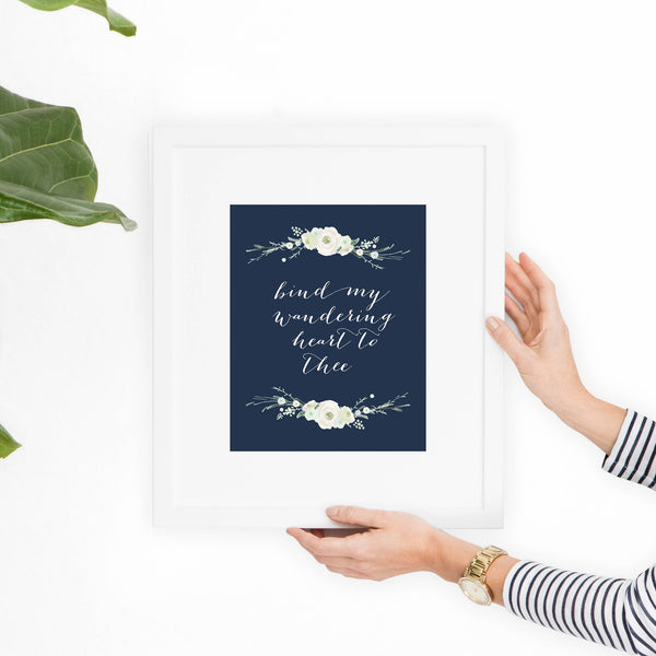 Bind My Wandering Heart Printable Art - Hewitt Avenue