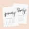 2021 Printable Calendar