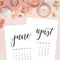 2021 Printable Calendar