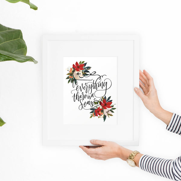Ecclesiastes To Everything There is a Season Printable Art - Hewitt Avenue