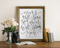 Hebrews 13 Bible Verse Chalkboard Art Print - Hewitt Avenue