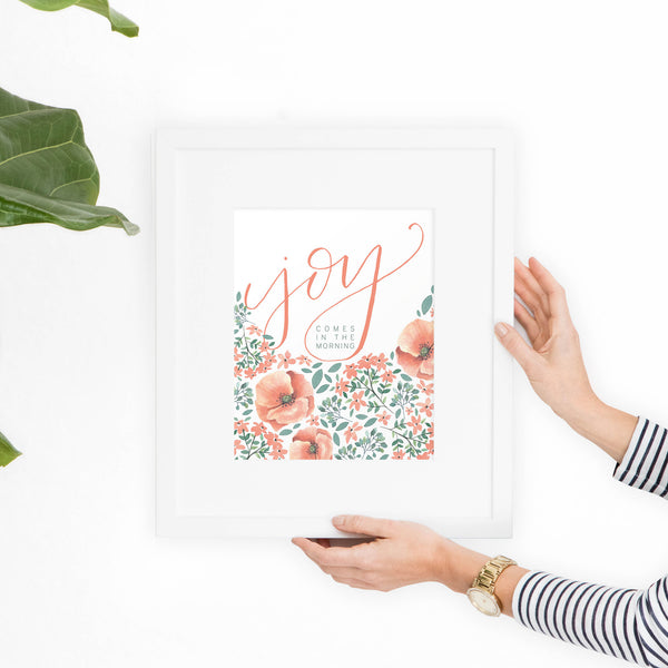 Joy Comes In the Morning Art Print - Hewitt Avenue