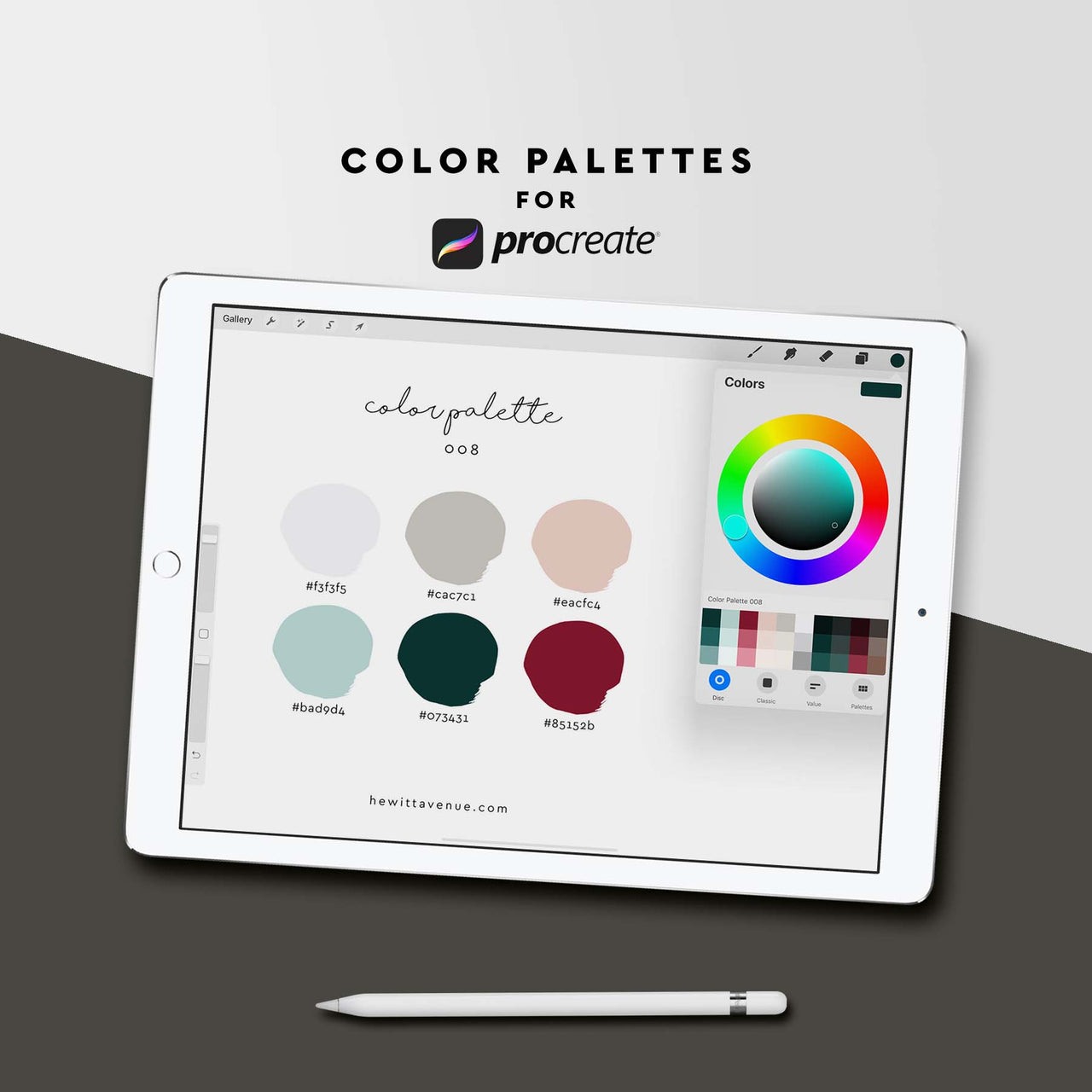 Color Palette 008 - Hewitt Avenue