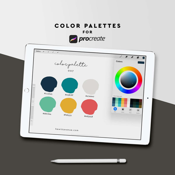 Color Palette 007 - Hewitt Avenue