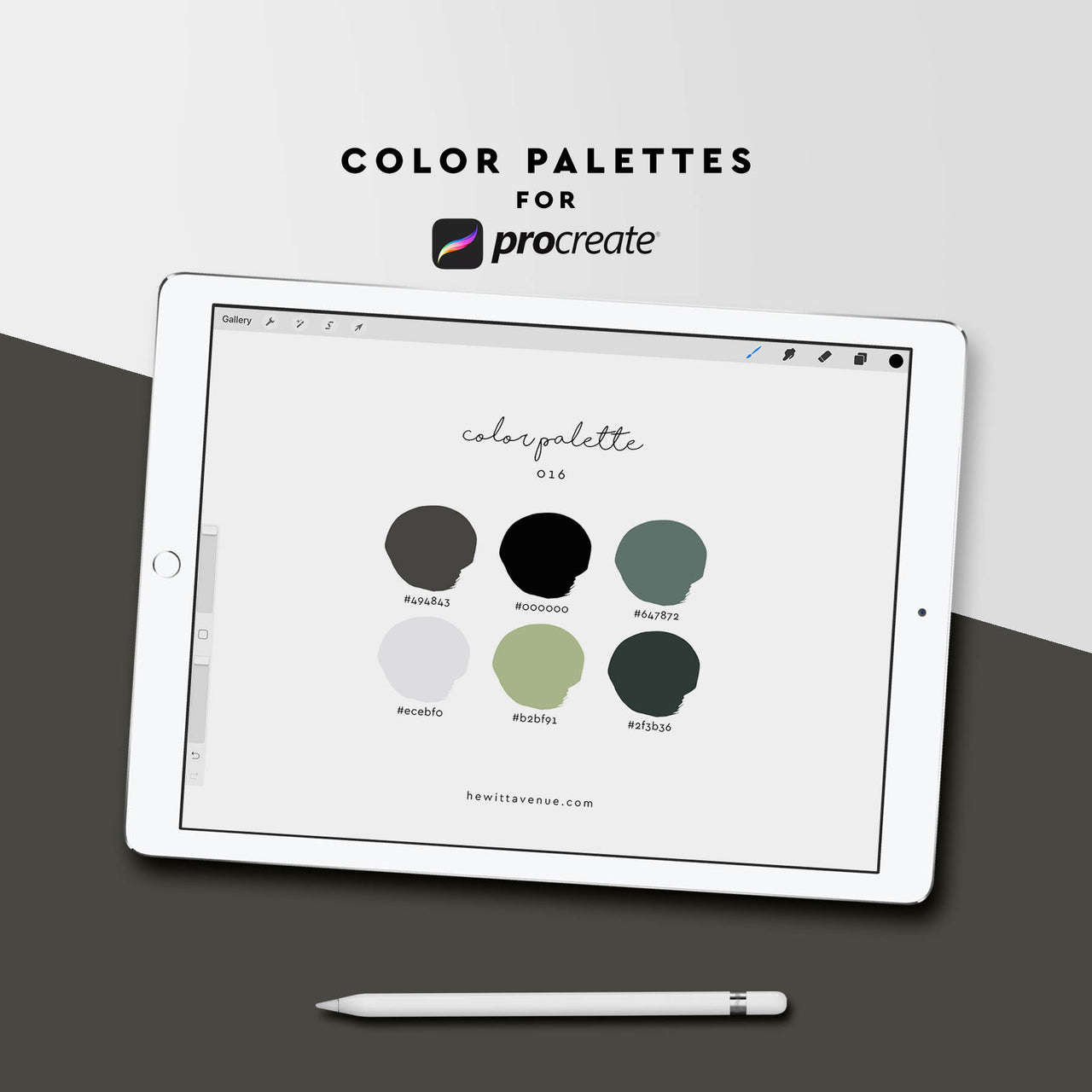 Color Palette 016 - Hewitt Avenue