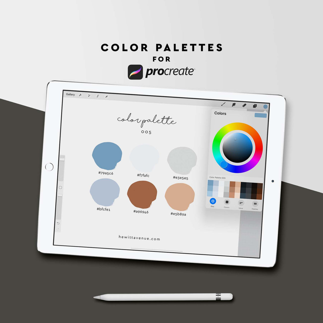 Color Palette 005 - Hewitt Avenue