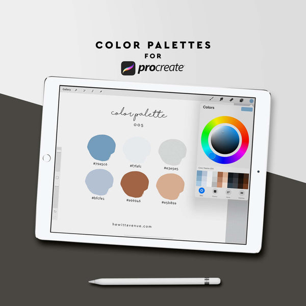 Color Palette 005 - Hewitt Avenue