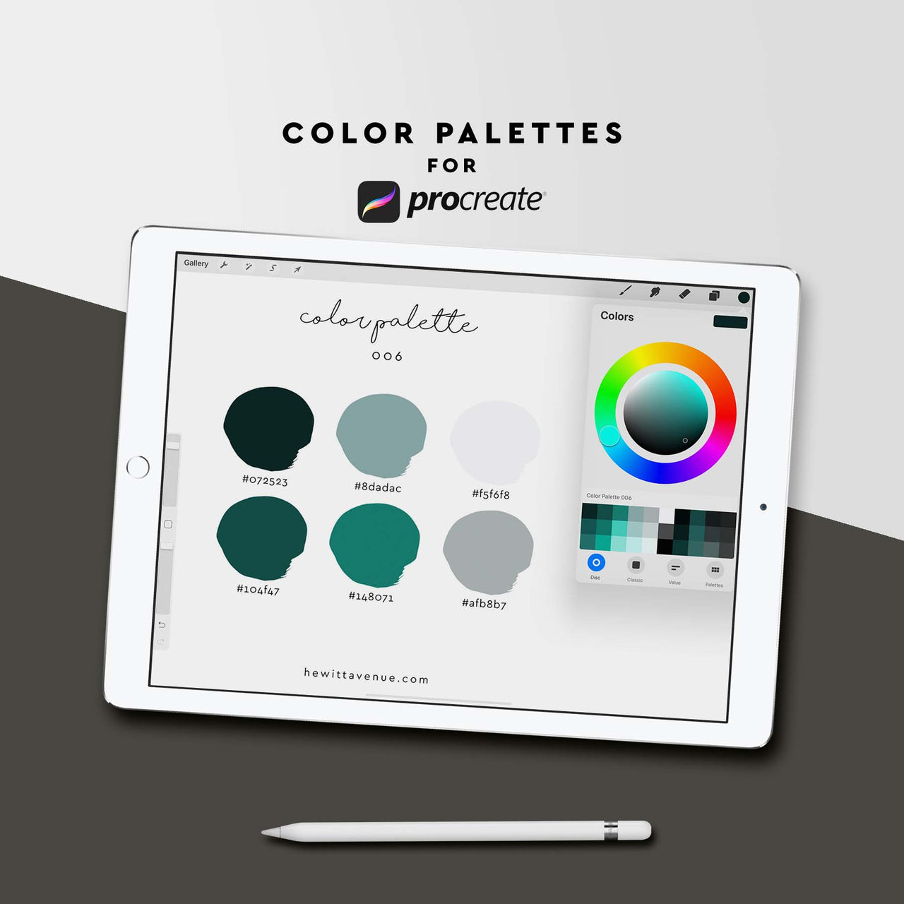 Color Palette 006 - Hewitt Avenue