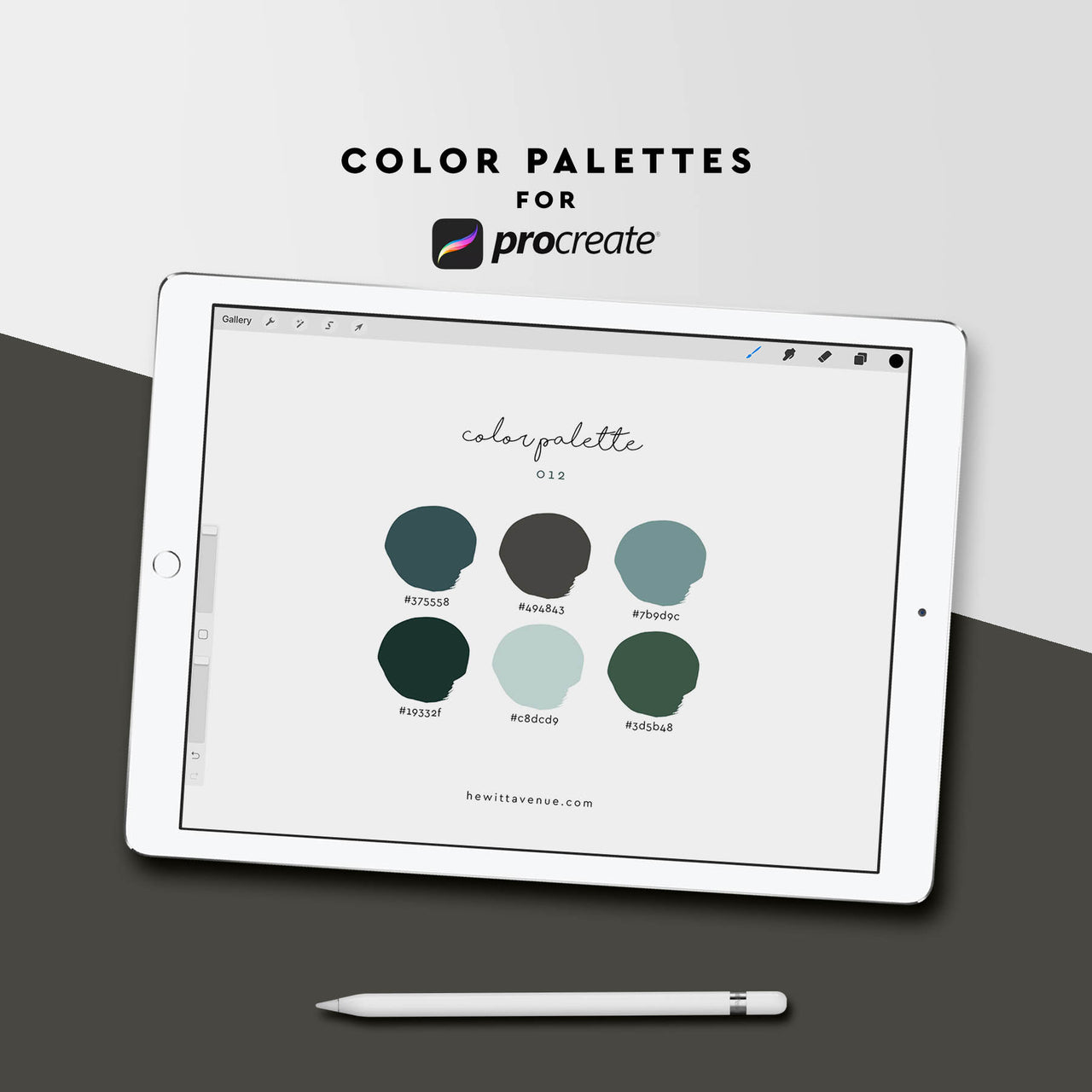 Color Palette 012 - Hewitt Avenue