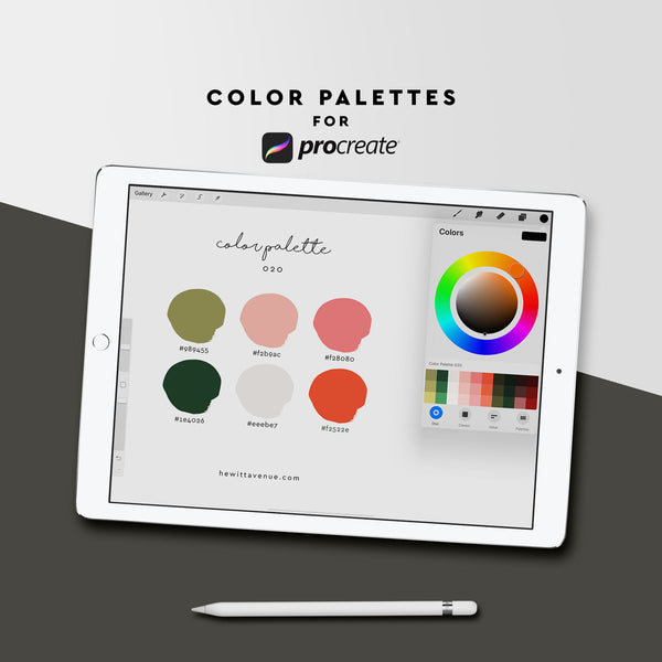 Color Palette 020 - Hewitt Avenue