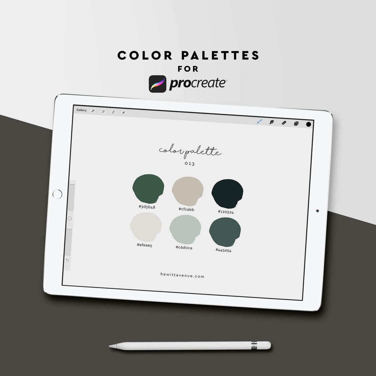 Color Palette 013 - Hewitt Avenue