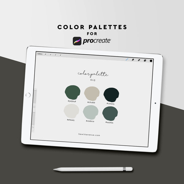 Color Palette 013 - Hewitt Avenue