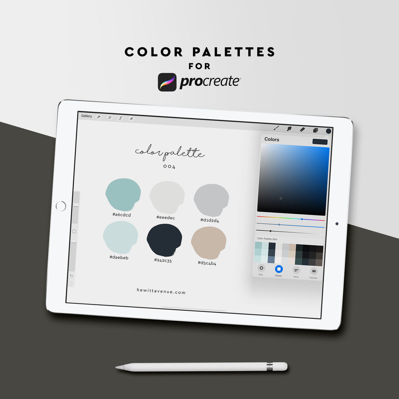 Color Palette 004 - Hewitt Avenue