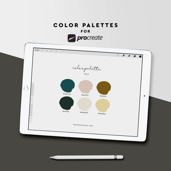 Color Palette 017 - Hewitt Avenue