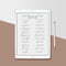 COFFEE Lettering Guides - Words to Letter Series