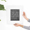 Hebrews 13 Bible Verse Chalkboard Art Print - Hewitt Avenue