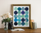 Blue Circles Printable Art - Hewitt Avenue