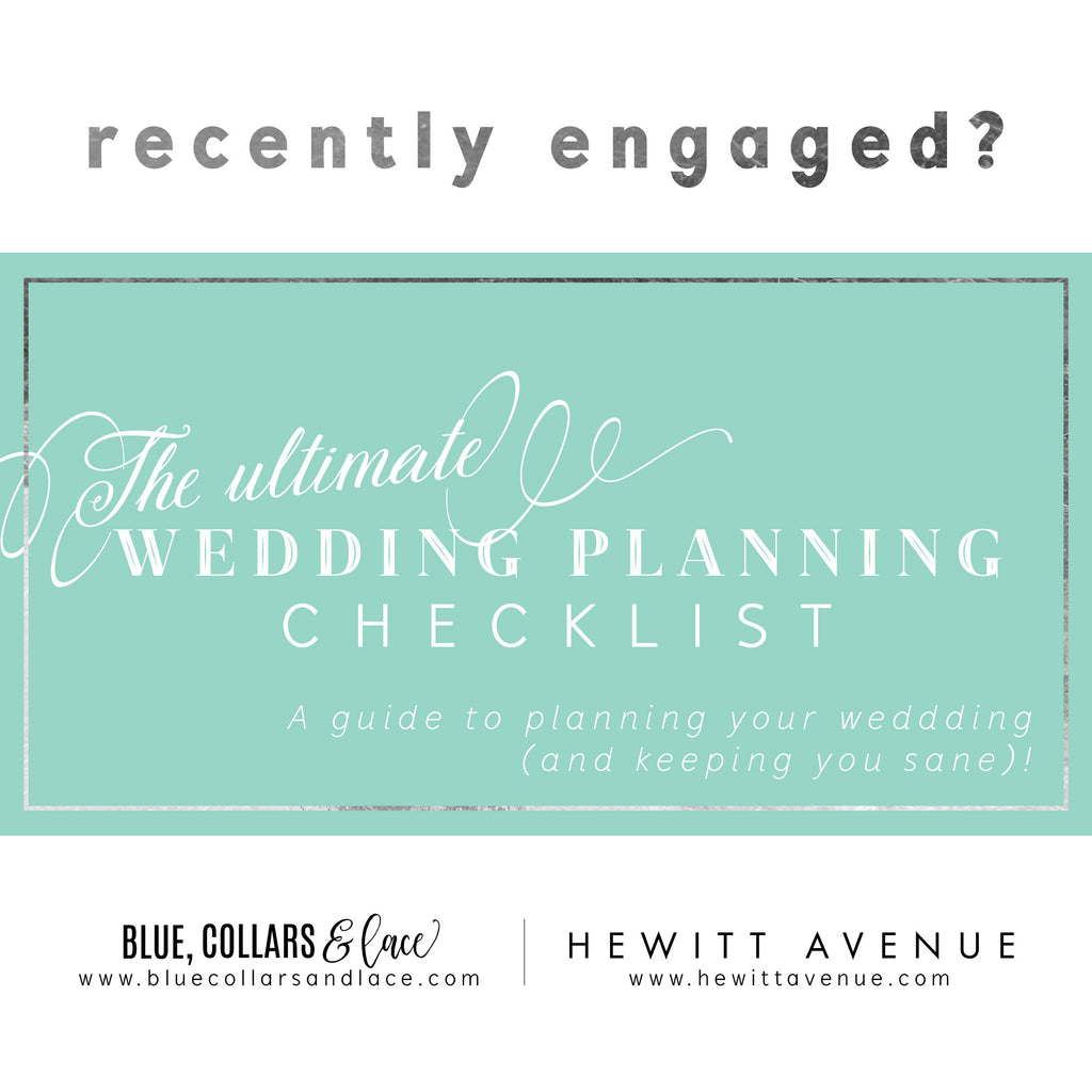 Recently Engaged? Get organized with our Wedding Planner Checklist and Timeline