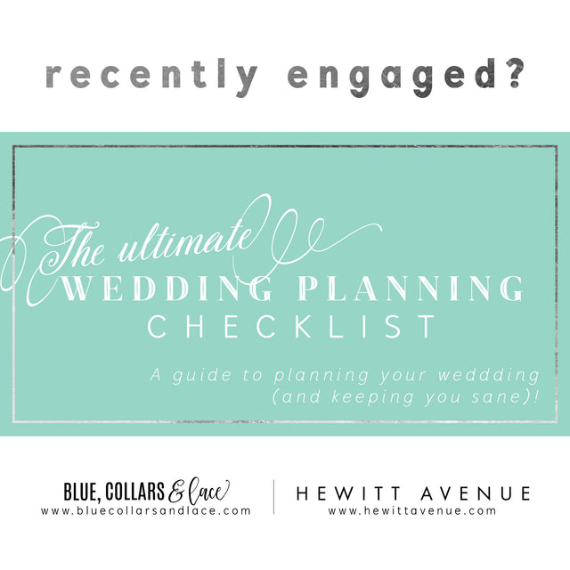Recently Engaged? Get organized with our Wedding Planner Checklist and Timeline