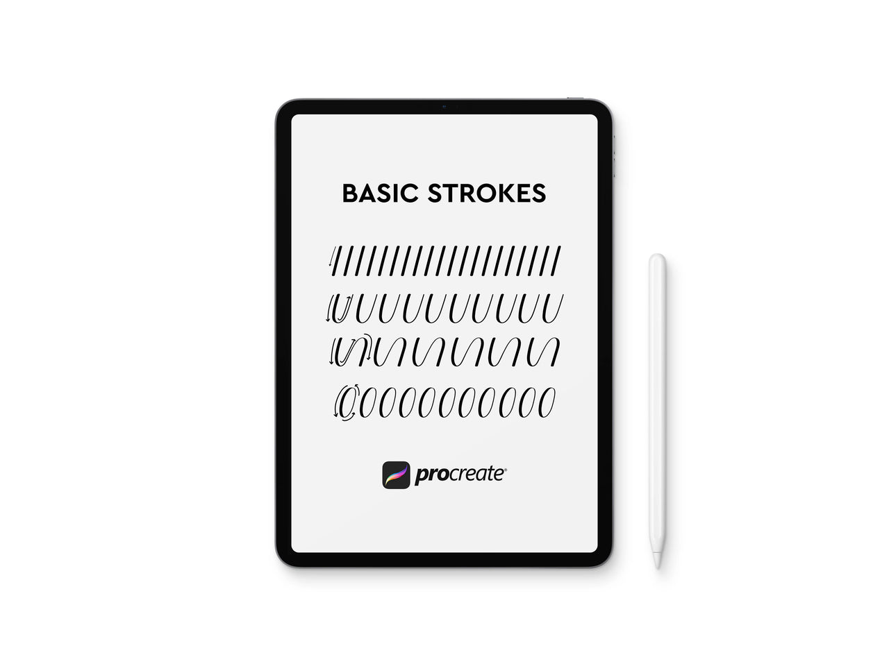 Basic Strokes Lettering Guides