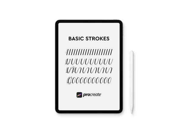 Basic Strokes Lettering Guides