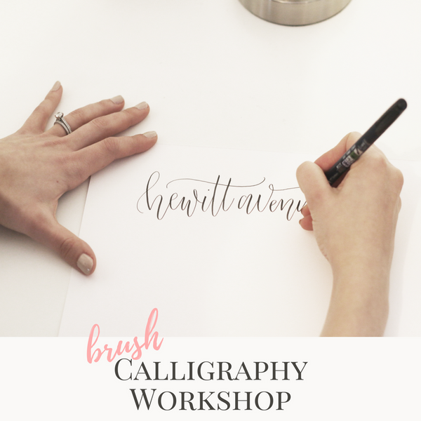 Reserve My Seat! Beginner Calligraphy Class - Hewitt Avenue
