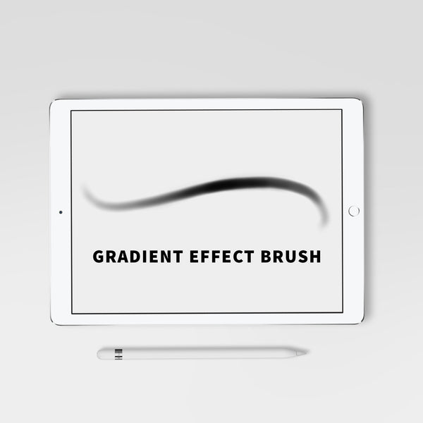 Gradient Effect Procreate Brush - Hewitt Avenue