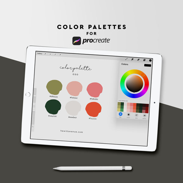 Color Palette 018 – Hewitt Avenue