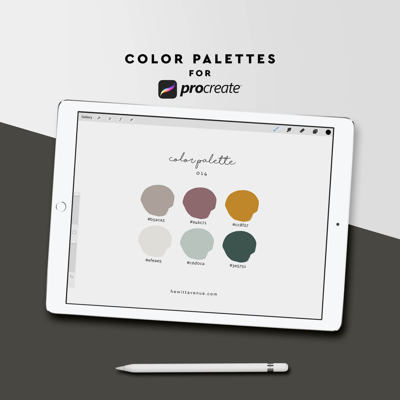 Color Palette 014 - Hewitt Avenue